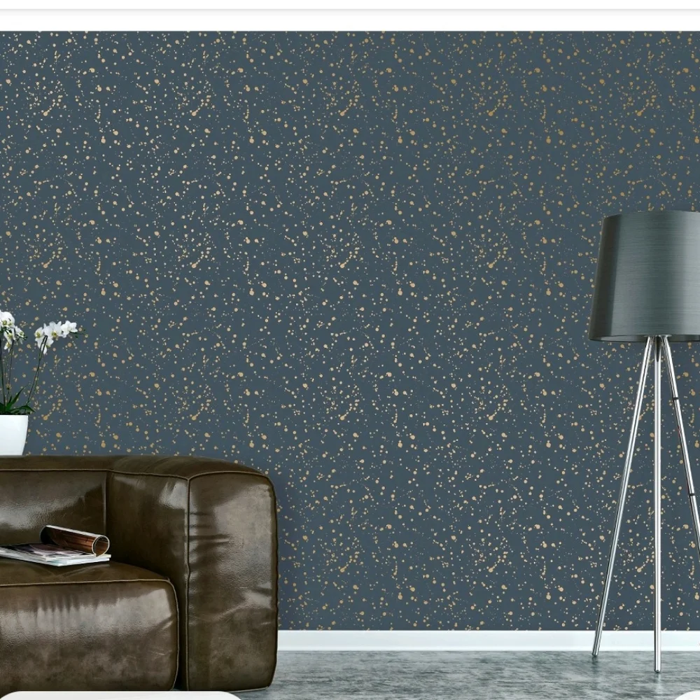Opalhouse Celestial Peel & Stick Wallpaper Navy/Gold